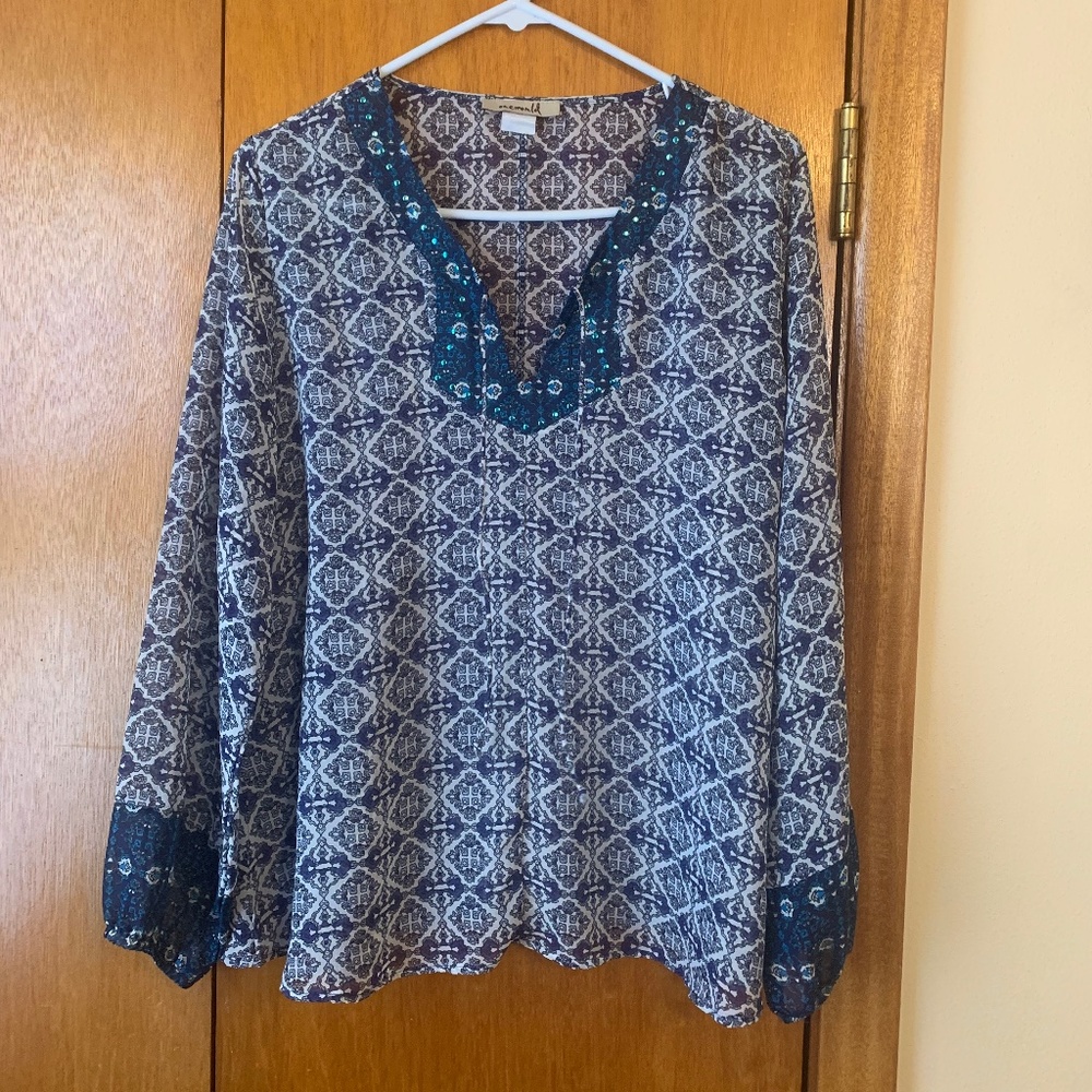 One world long sleeve top